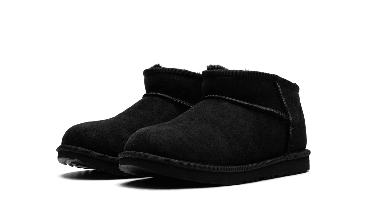 UGG GRADE SCHOOL Classic Ultra Mini GS "Black" 1130750K BLK 1130750K BLK from Stadium Goods