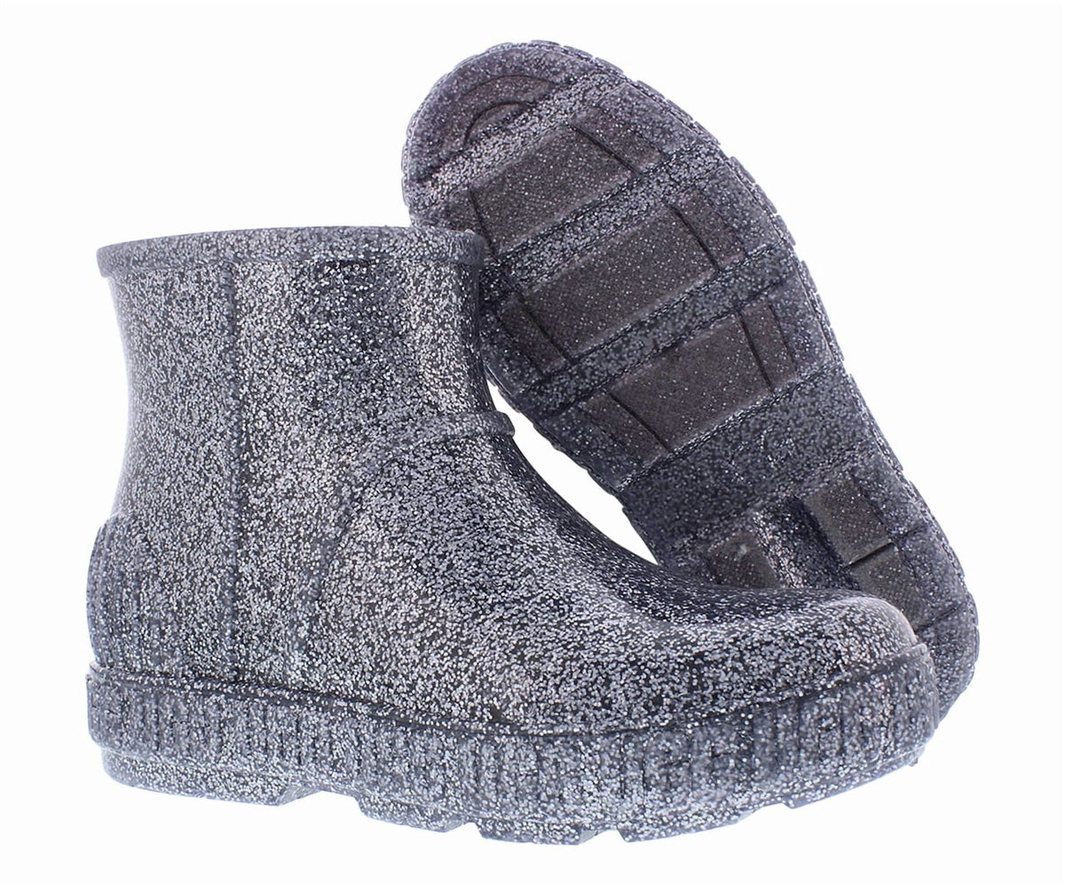 UGG Drizlita Glitter Boot GS Girls Shoes Size 6, Color: Silver