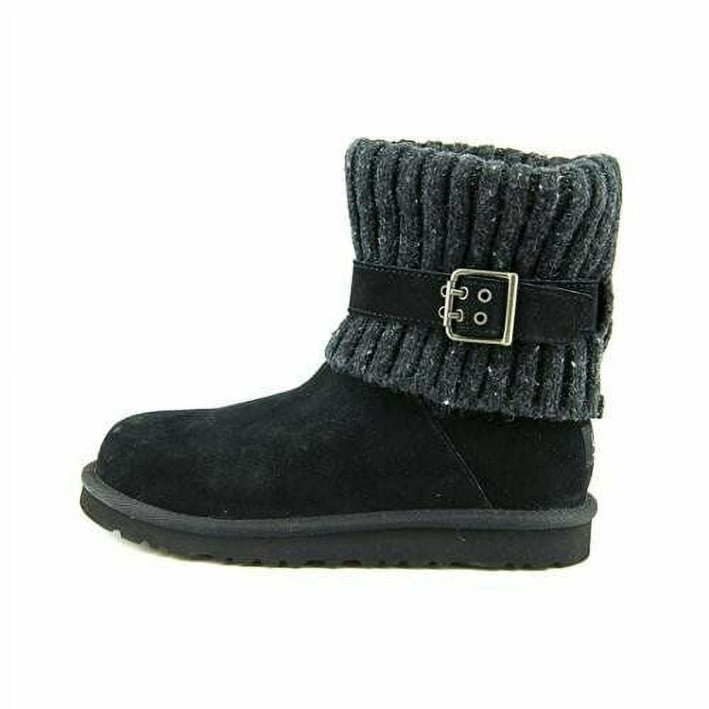 UGG Australia Cambridge 1006811 Youth Girl's Black/Gray Boot Shoes BS516 (6)