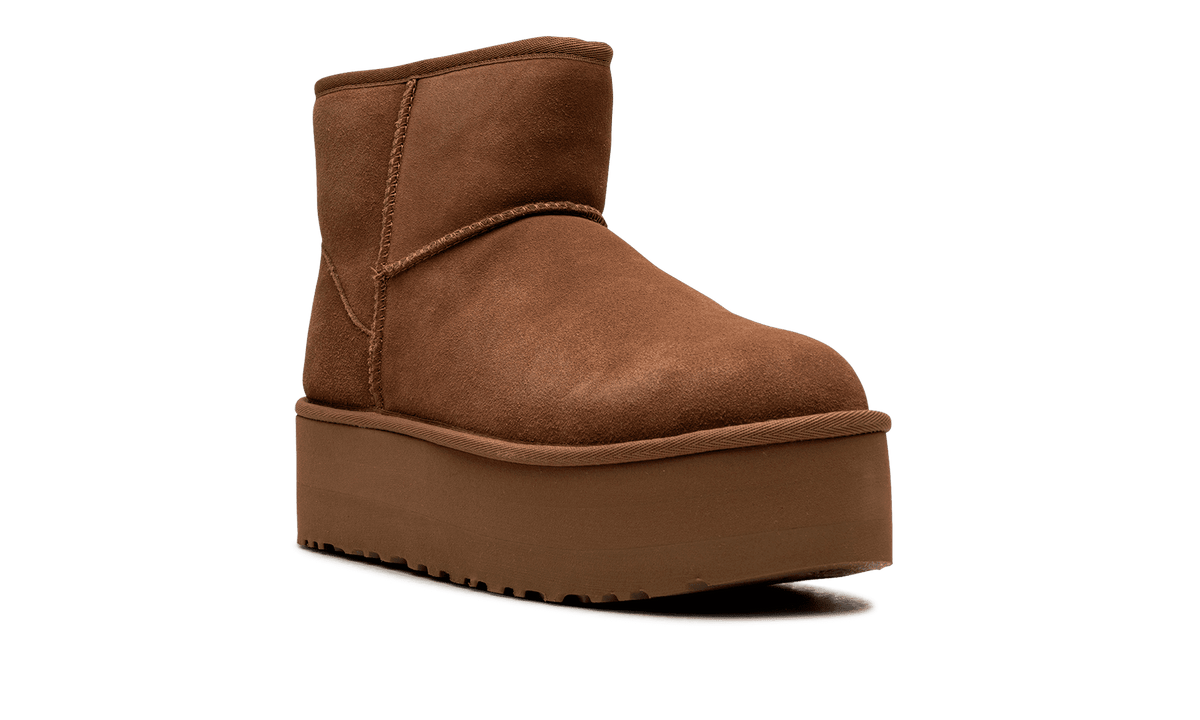 UGG WOMENS CLASSIC MINI PLATFORM Womens "Chestnut" 1134991 CHE 1134991 CHE from Stadium Goods