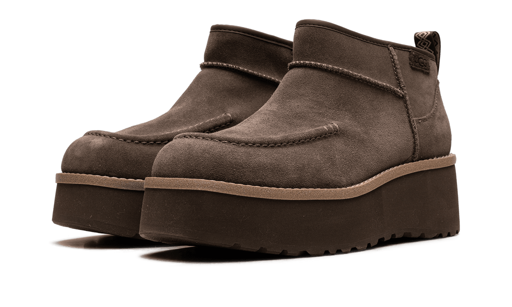 UGG WOMENS Cityfunc Ultra Mini Boot Womens "Hickory" 1158193 HCK 1158193 HCK from Stadium Goods