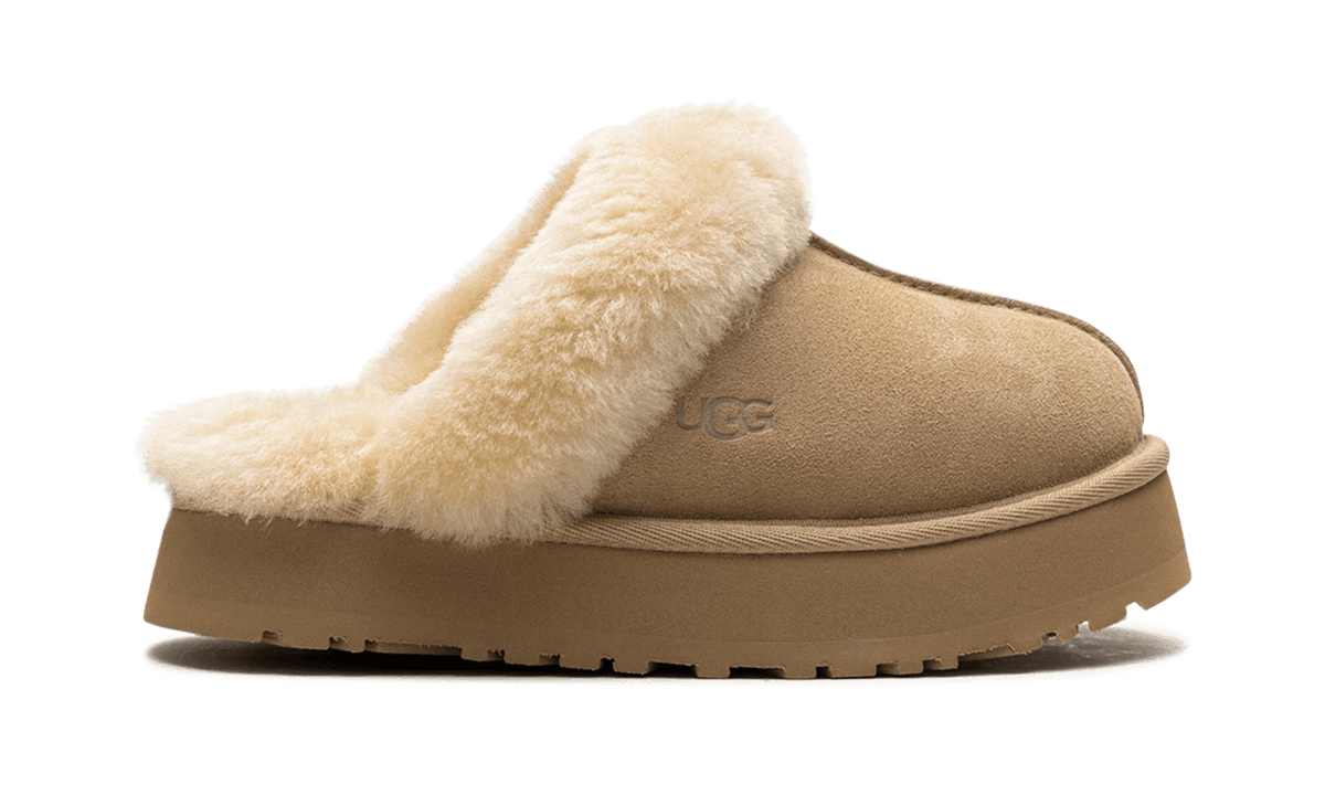 UGG WOMENS Disquette Slipper Womens "Sand" 1122550 SAN 1122550 SAN from Stadium Goods