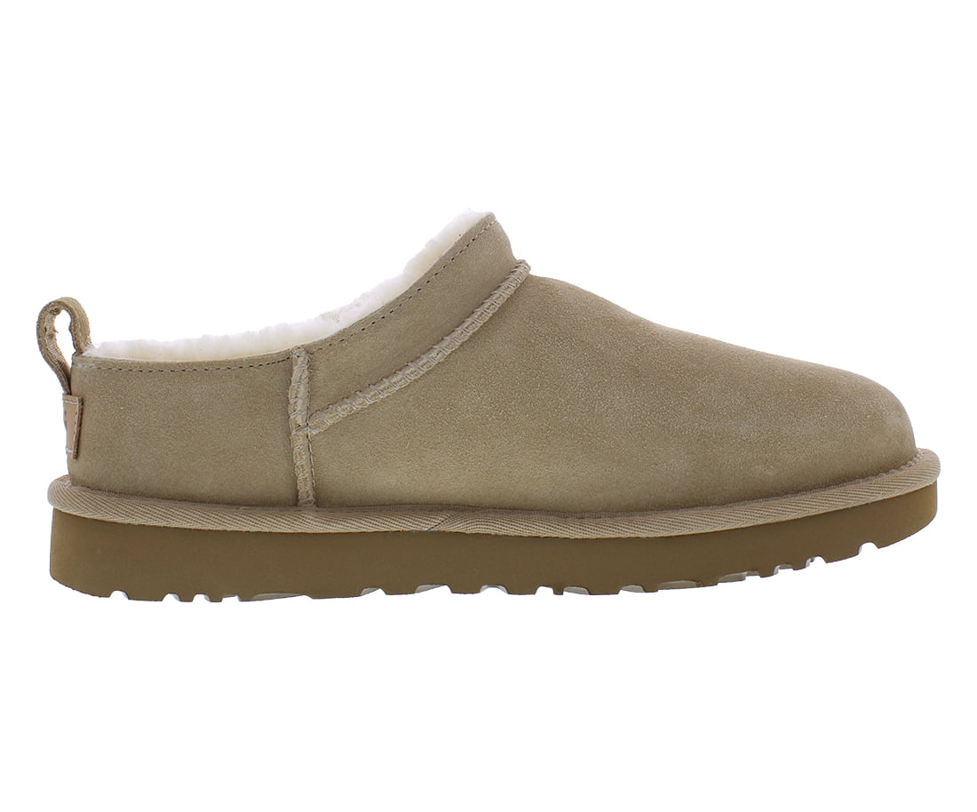 UGG Classic Micro Boot Suede Womens Shoes Size 6, Color: Sand
