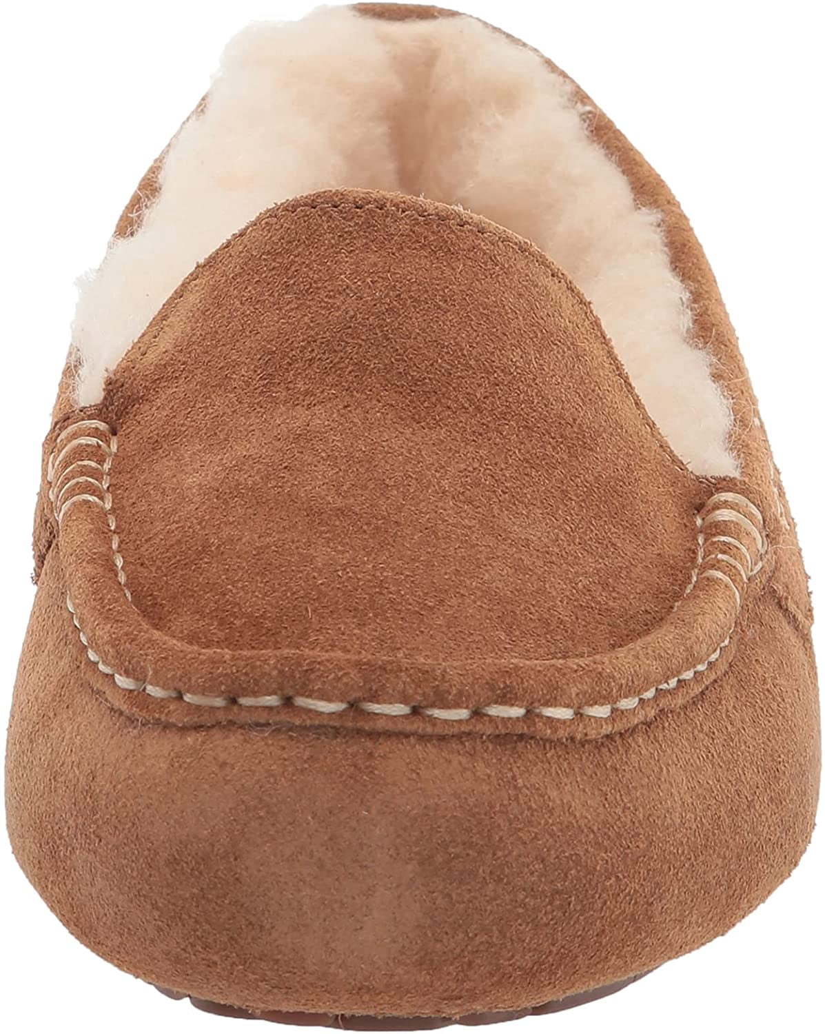 UGG Womens Ansley Slipper 6 Wide Chestnut