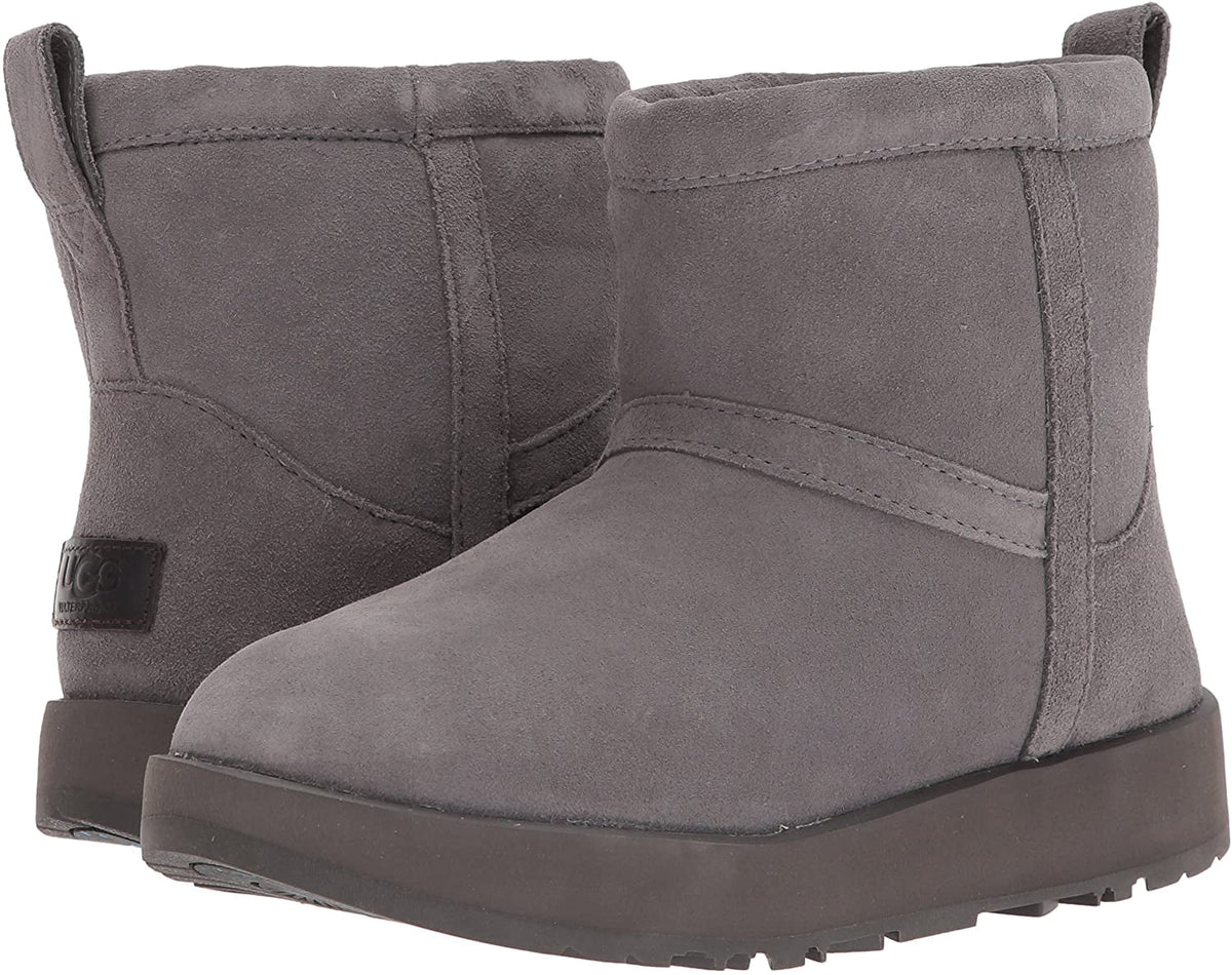 UGG W CLASSIC MINI WATERPROOF Boots Metal
