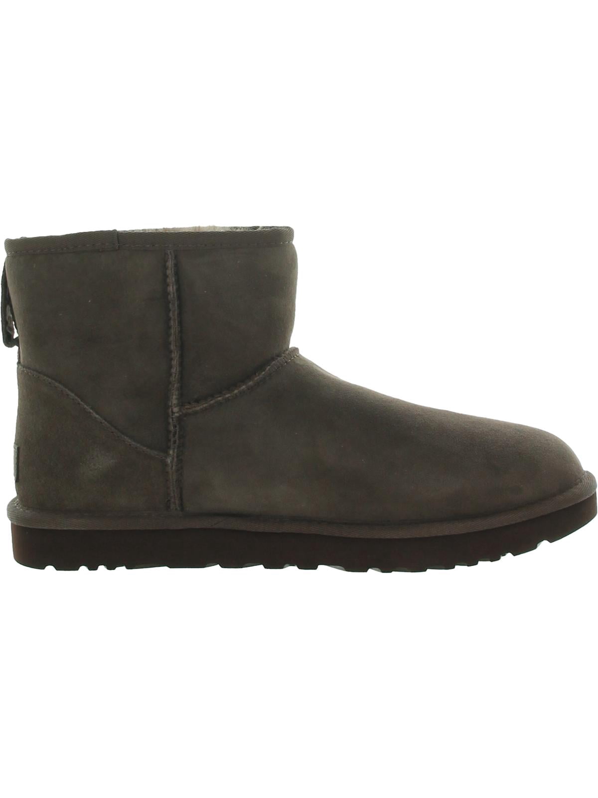 Ugg Women's Classic Mini II Water Resistant Suede Wool Slip On Low Boot