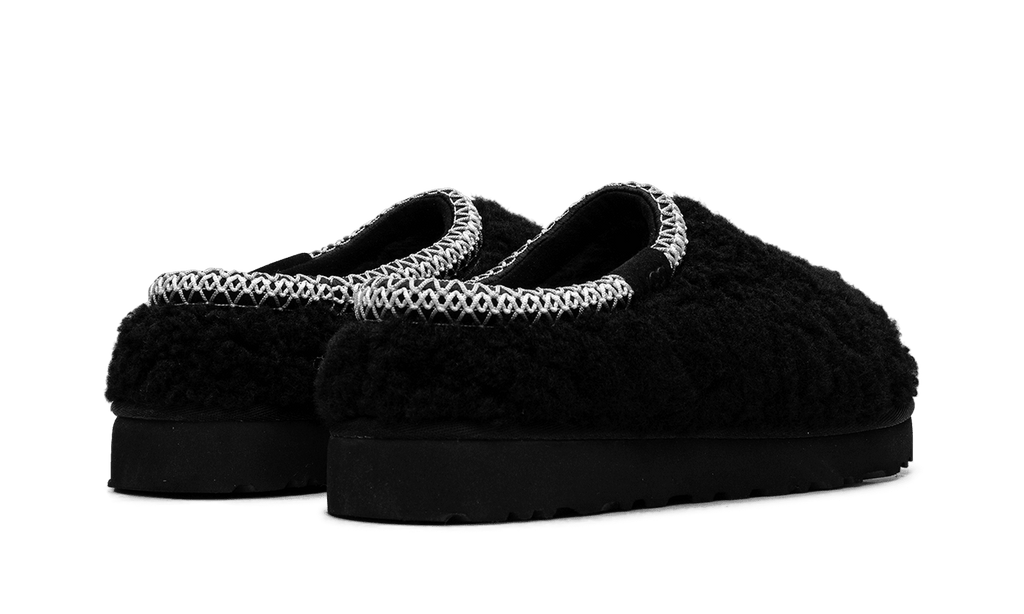UGG WOMENS Tasman Maxi Curly Slipper Womens "Black" 1158356 BLK 1158356 BLK from Stadium Goods