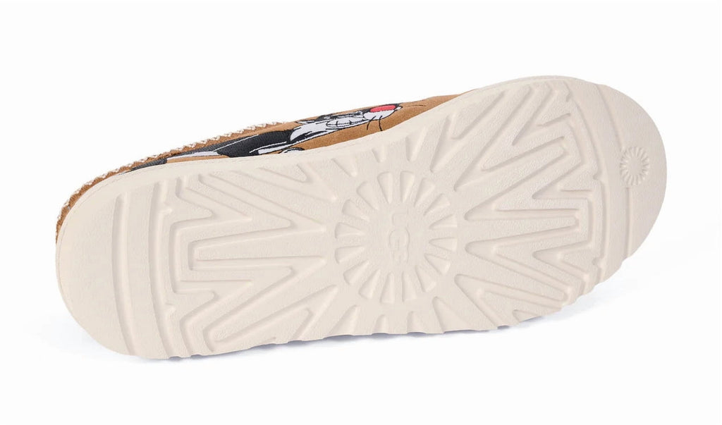 UGG Tasman Slipper Palace x Looney Tunes Chestnut