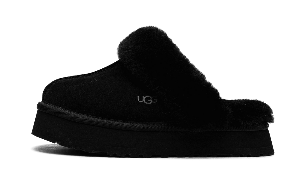 UGG WOMENS DISQUETTE SLIPPER Womens "Black" 1122550 BLK 1122550 BLK from Stadium Goods