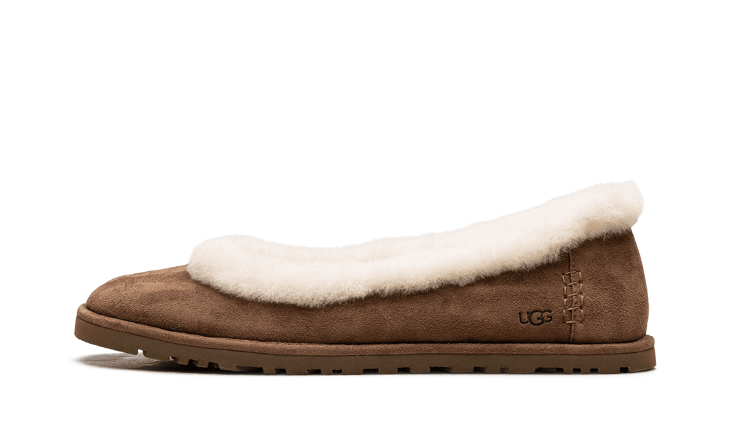 UGG WOMENS Zora Ballet Flat WMNS "Chestnut" 1178111 CHE from Stadium Goods