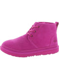 Ugg Girls Neumel lI Big Kid Suede Ankle Boots Pink 5 Medium (B,M) Big Kid