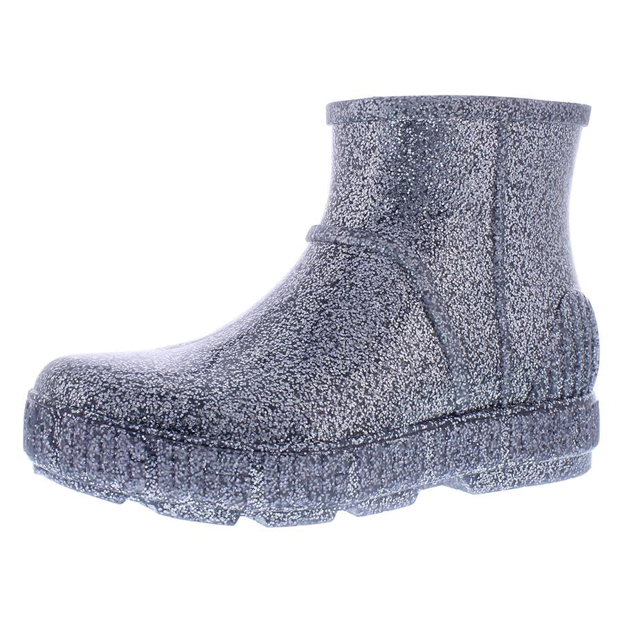 UGG Drizlita Glitter Boot GS Girls Shoes Size 5, Color: Silver