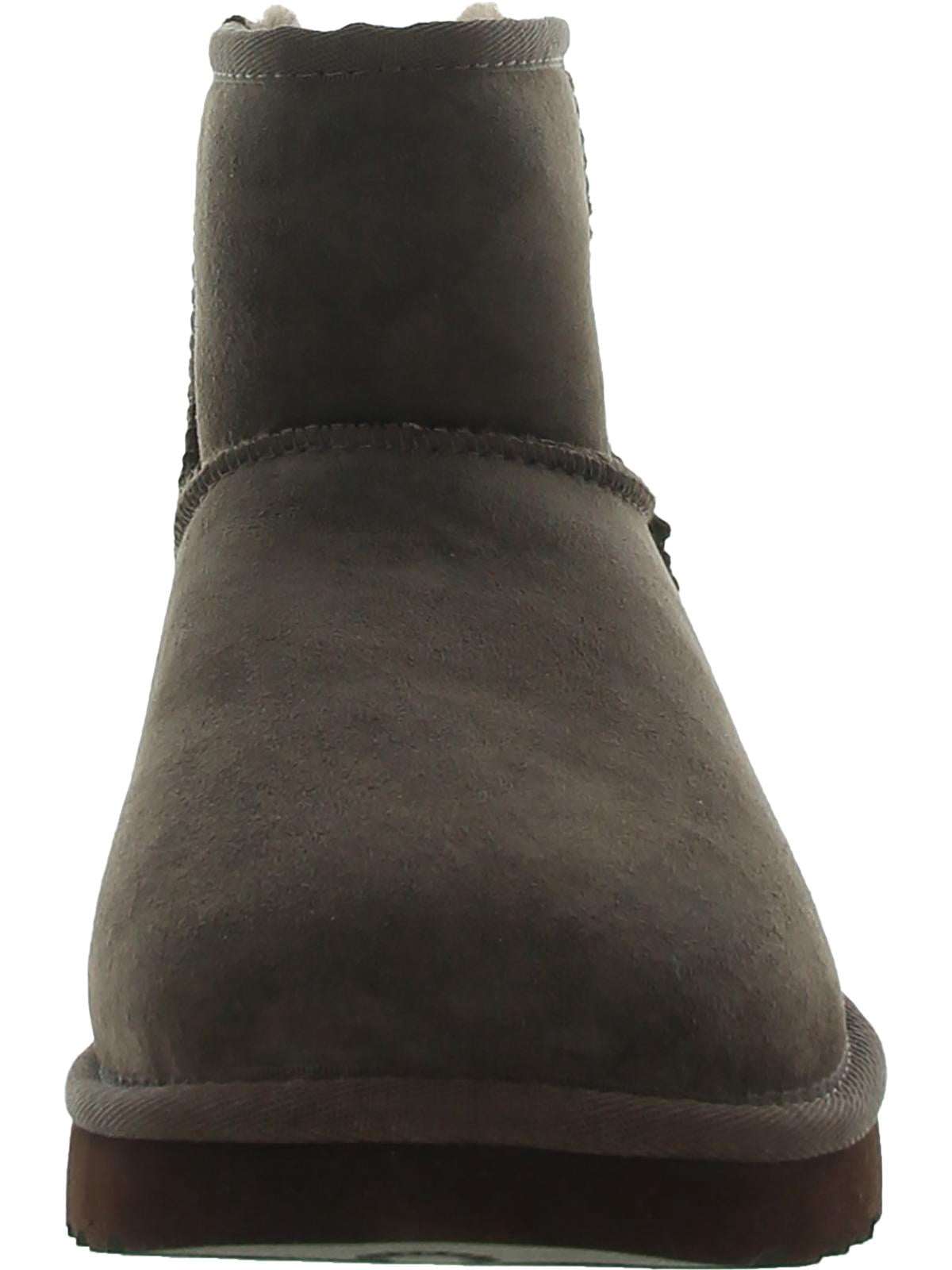 Ugg Women's Classic Mini II Water Resistant Suede Wool Slip On Low Boot