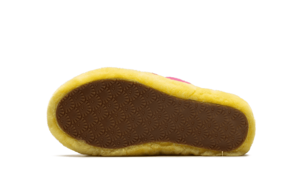 UGG GRADE SCHOOL Fluff Yeah Slide GS "Yellow Rainbow" 1116157K YRNB 1116157K YRNB from Stadium Goods