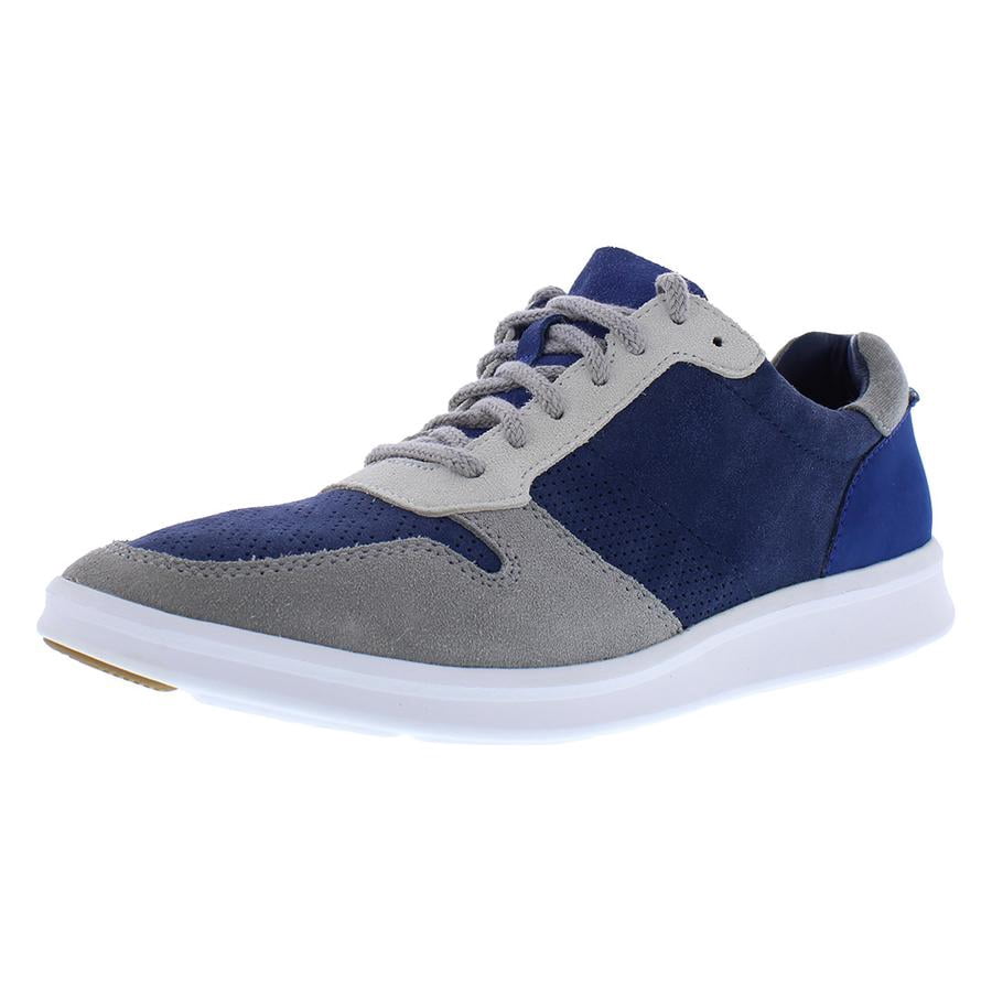 UGG Slayte Stripe Perf Mens Shoes Size 9.5, Color: Blue