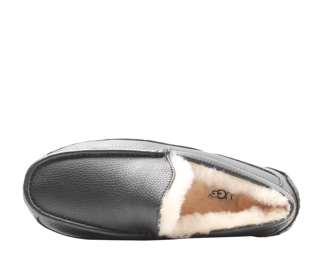 UGG Australia Ascot Leather Moccasin Men's Slippers Size 7