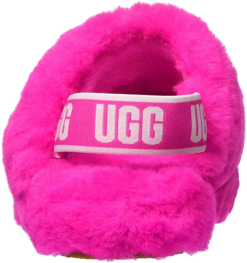 UGG Unisex-Child Fluff Yeah Slide Slipper Little Kid 4-8 Years 2 Little Kid Rock Rose