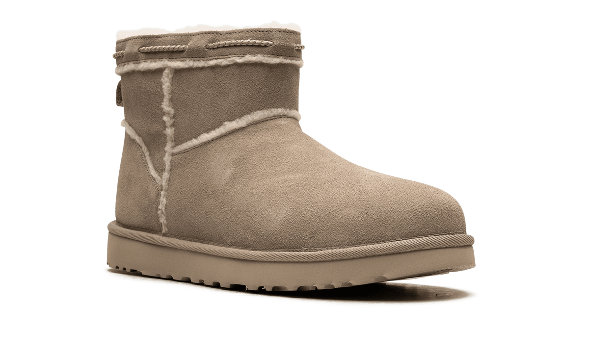 UGG WOMENS Classic Mini Shearling Braid Womens "Dune" 1166751 DUNE 1166751 DUNE from Stadium Goods