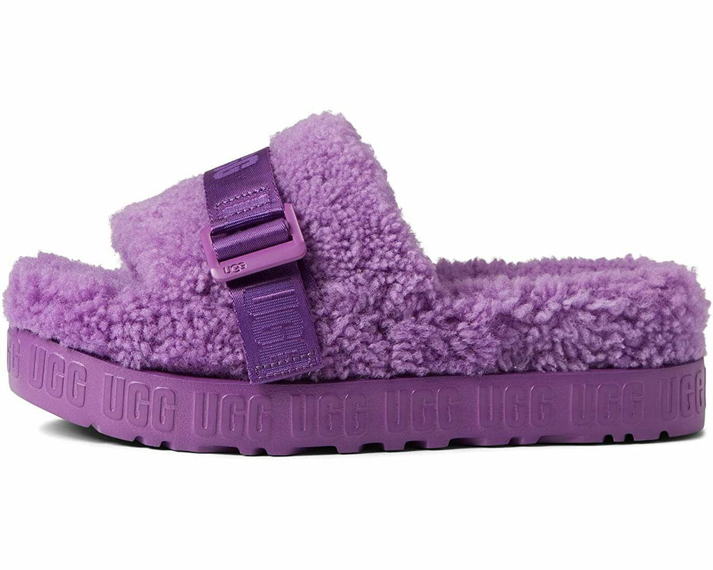 UGG Women's Fluffita Sheepskin Slipper Slide Sandals 1113475
