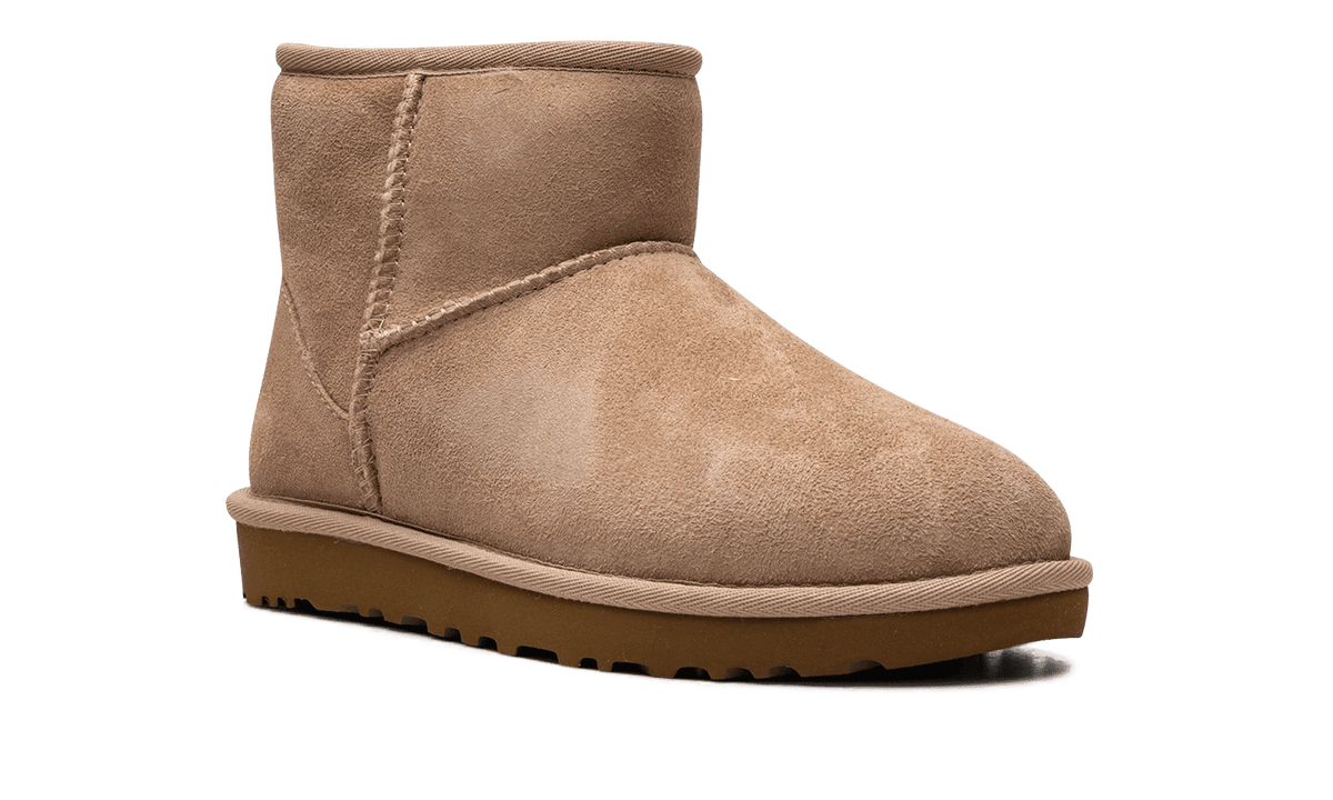 UGG WOMENS Classic Mini II Boot Womens "Sand" 1016222 SAN 1016222 SAN from Stadium Goods